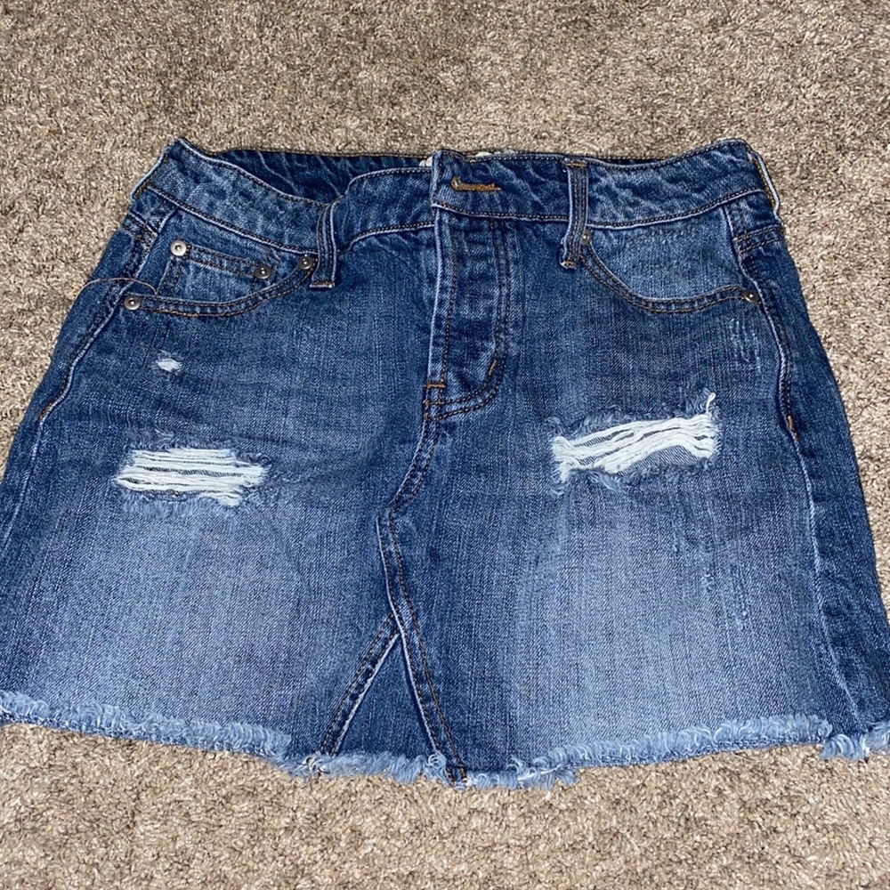 Jean skirt!